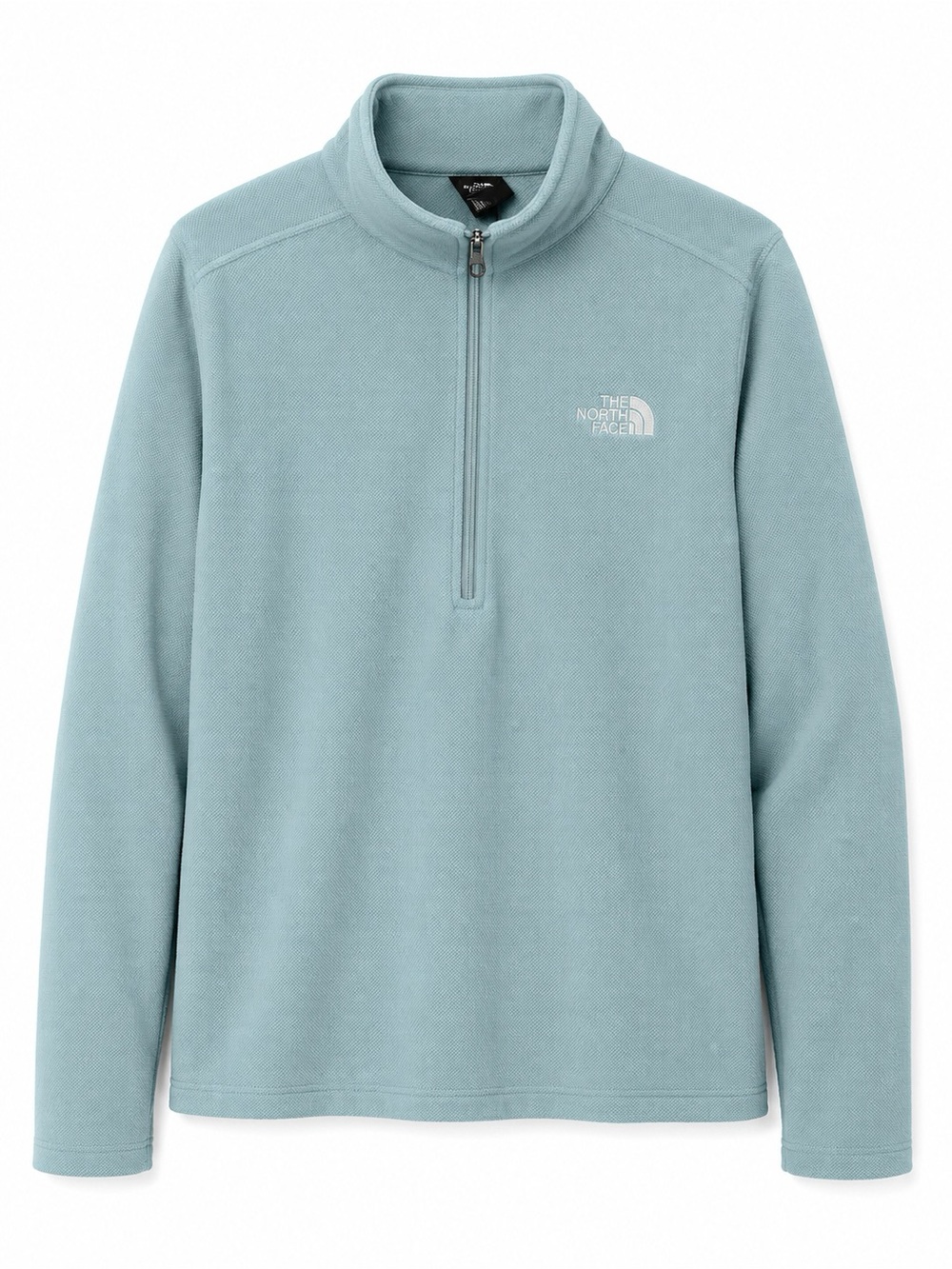 The North Face Textured Cap Rock 1/4 Zip Fleece Men’s M Tourmaline Blue NF0A3YR1